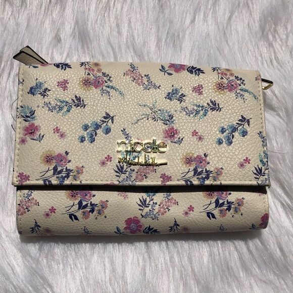 Nicole by Nicole Miller Vegan Leather Clutch - Picture 1 of 5